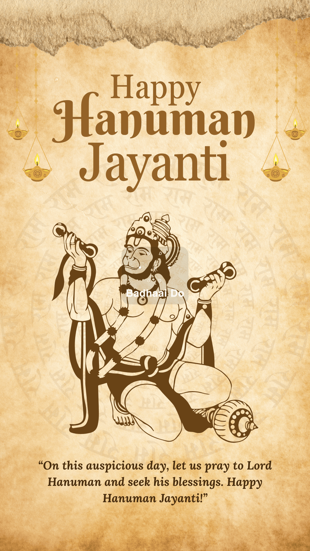 Jai Shri Hanuman! May Lord Hanuman bless you with strength and success this Tuesday. Jai Shri Hanuman! May Lord Hanuman bless you with strength and success this Tuesday.