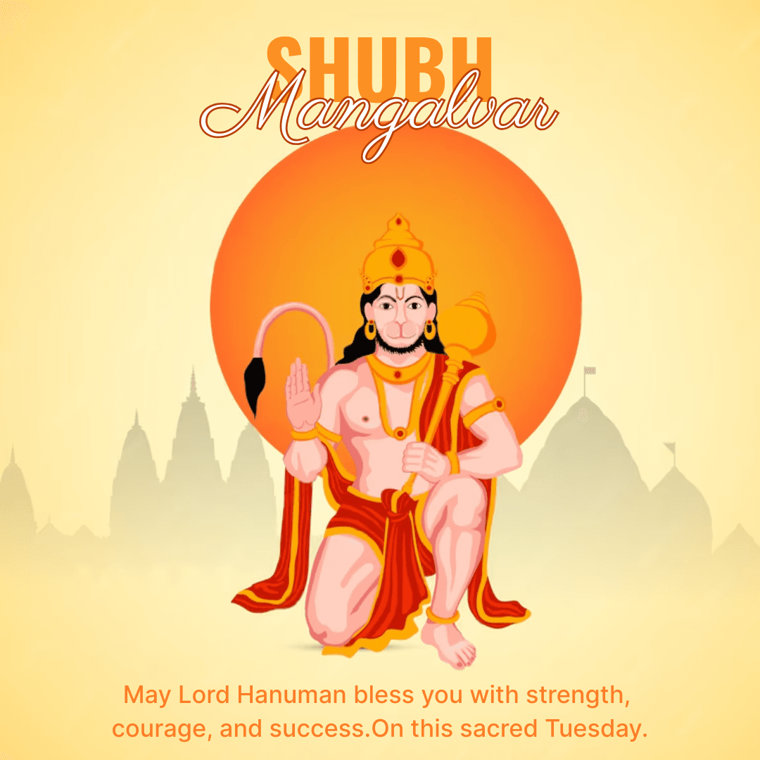 Minimalistic vector of Lord Hanuman’s face with tilak symbolizing strength Minimalistic vector of Lord Hanuman’s face with tilak symbolizing strength