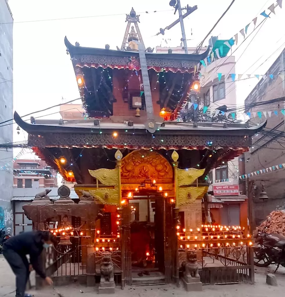 Chhetrapati Ganesh Temple, Chhetrapati, Kathmandu, Nepal