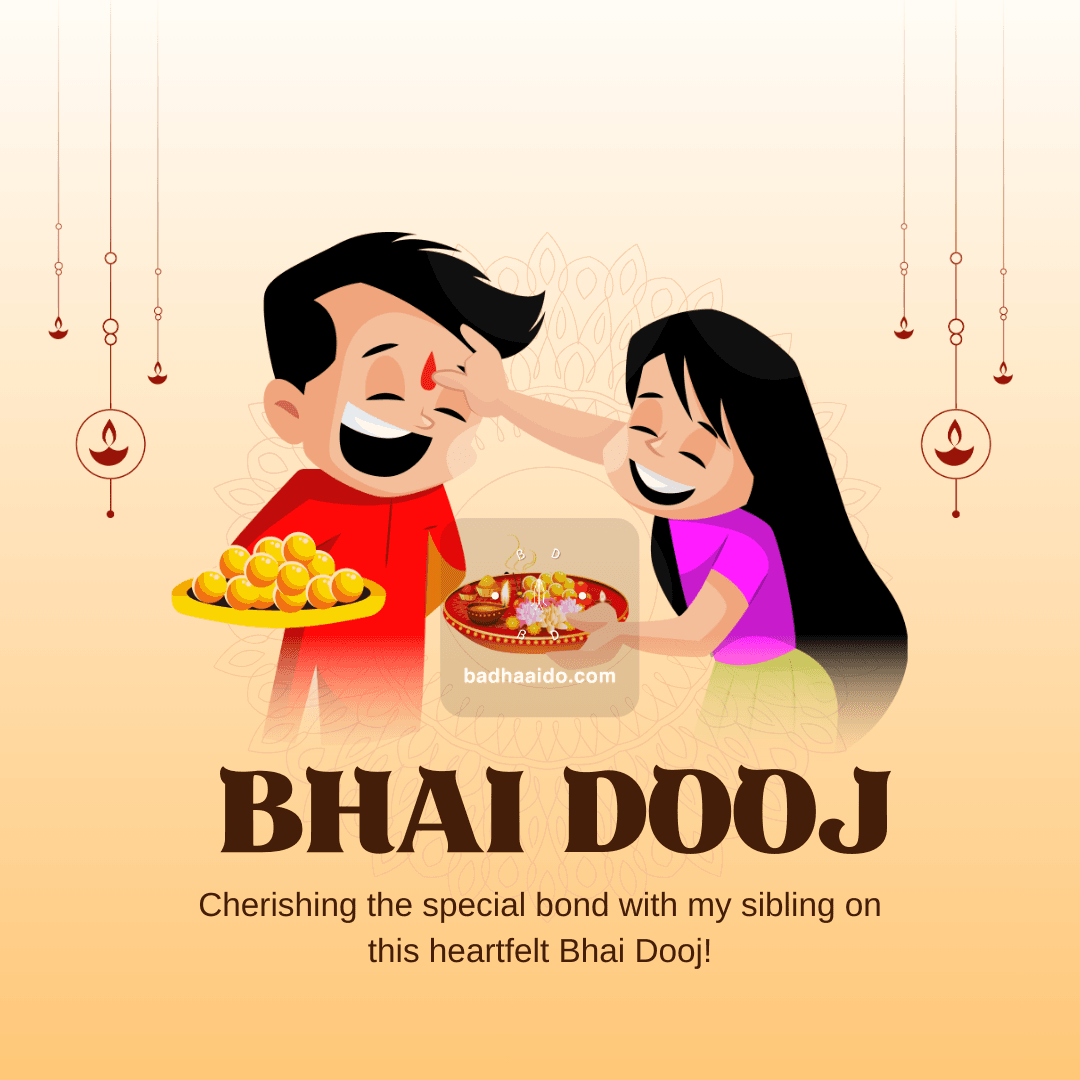 Bhai Dooj Greeting Instagram Post