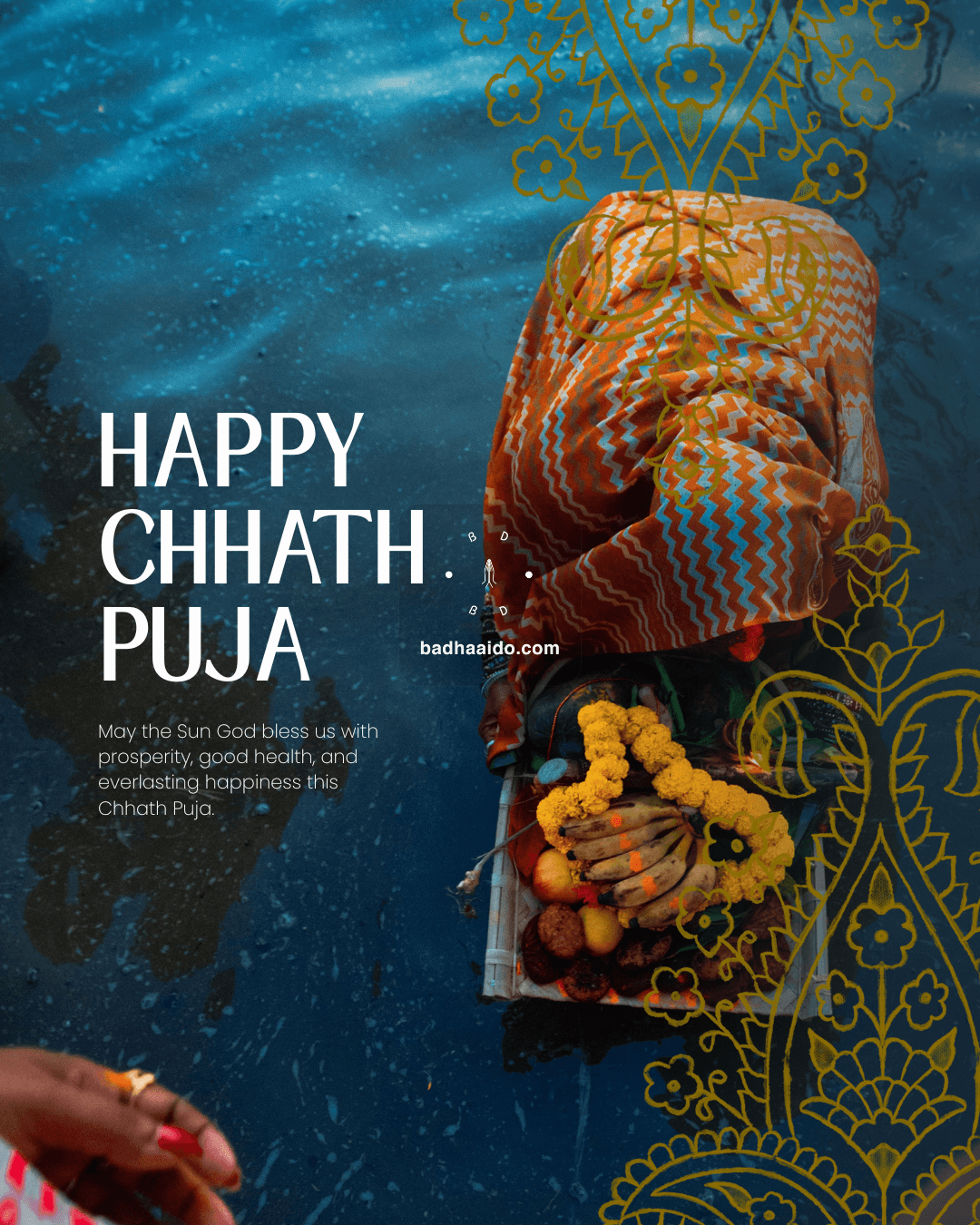 Happy Chhath Puja Greetings Instagram Post
