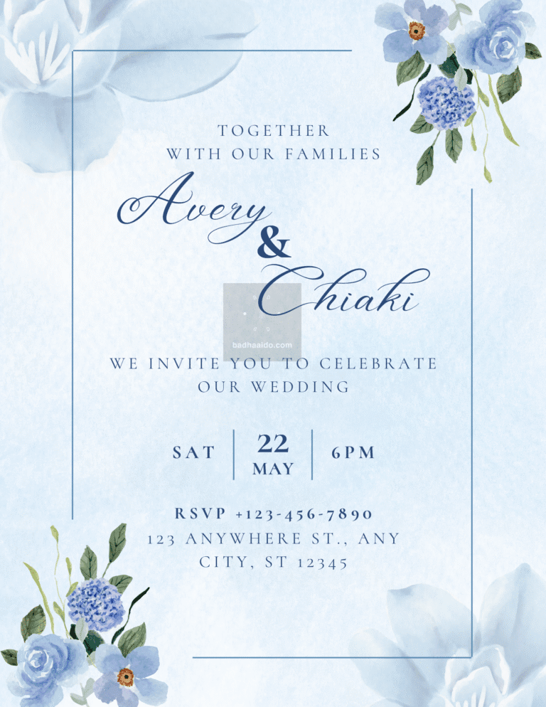 free wedding invitation card download