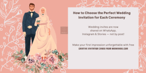 How to Choose the Perfect Wedding Invitation for Each Ceremony (Mehendi, Haldi, Baraat, Reception)