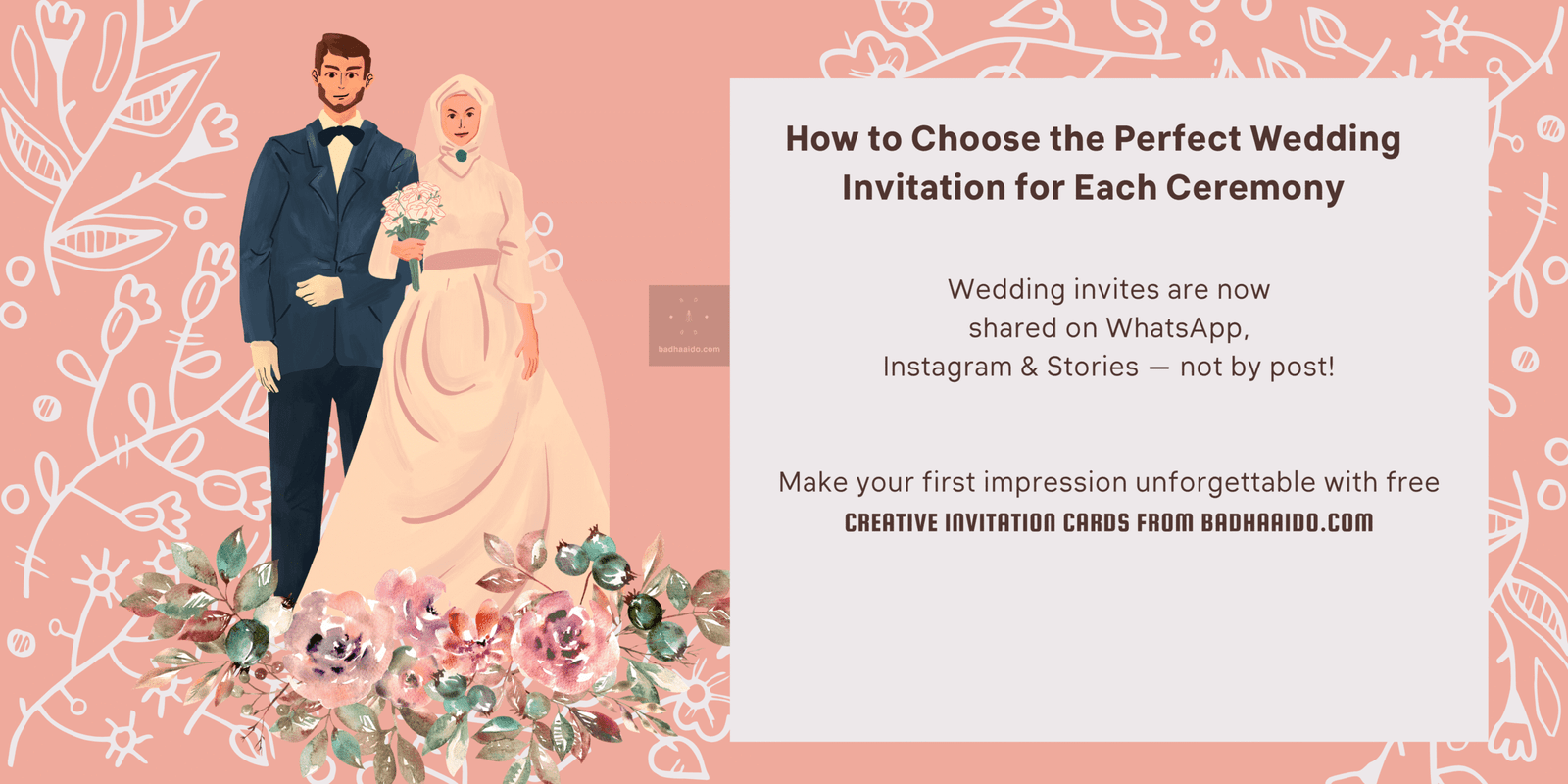 How to Choose the Perfect Wedding Invitation for Each Ceremony (Mehendi, Haldi, Baraat, Reception)