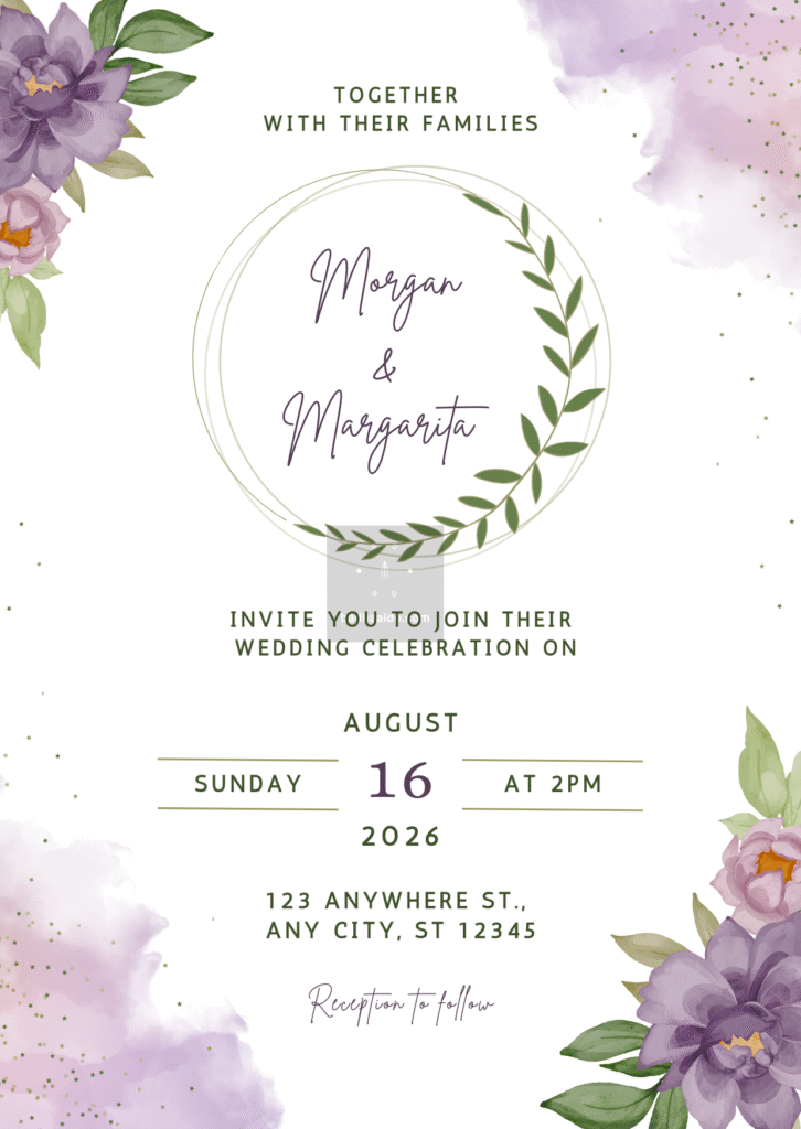 free digital wedding invites