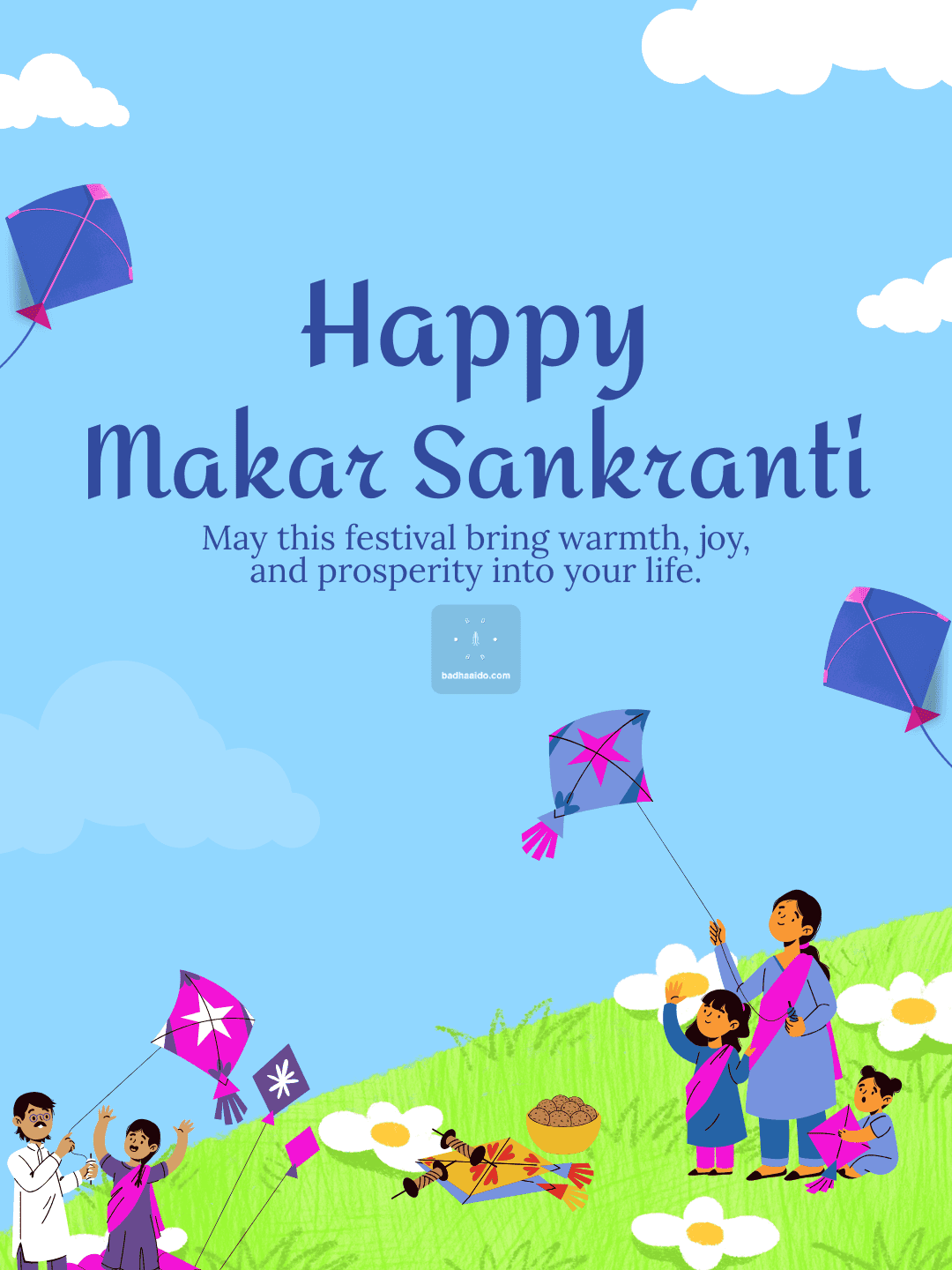Makar Sankranti short video for WhatsApp sharing