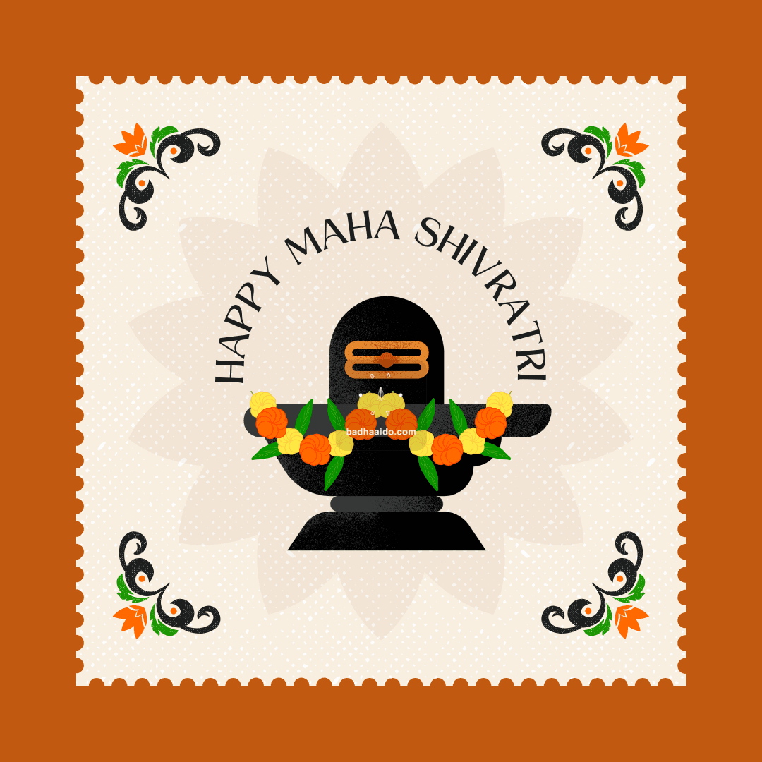 Maha Shivratri devotional artwork for Instagram and WhatsApp
