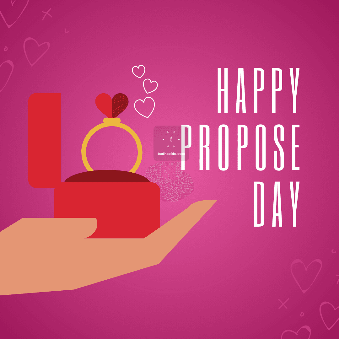 Propose Day 2026 romantic proposal status image for WhatsApp HD