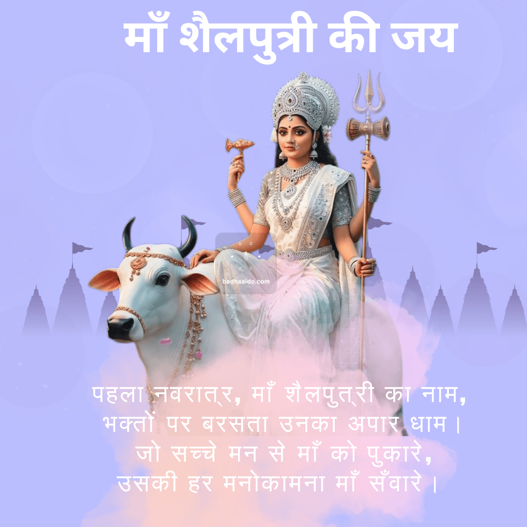 Maa Shailputri Navratri HD image