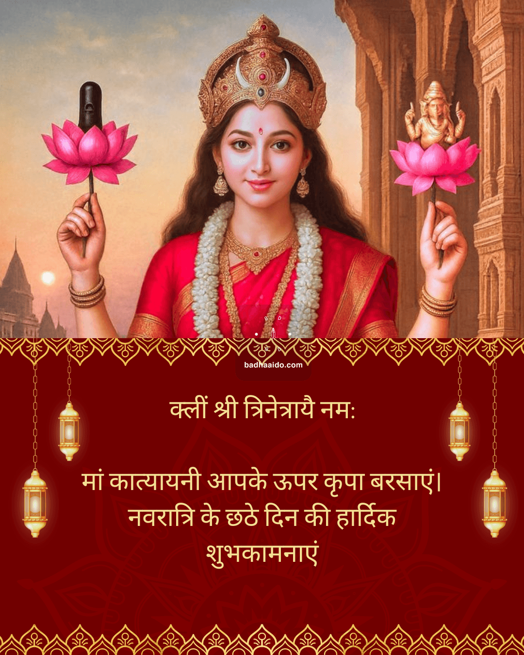 Maa Katyayani HD image Navratri